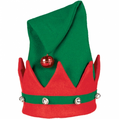 Elfa cepure ar zvaniņiem 